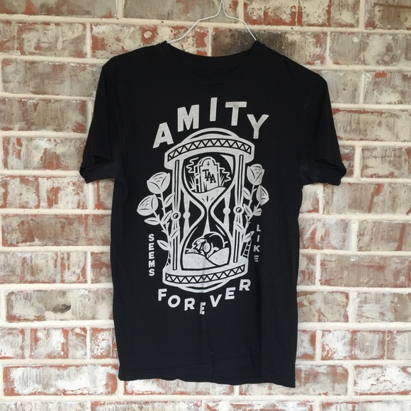 TAA Tops - Amity Affliction Forever Hourglass Design